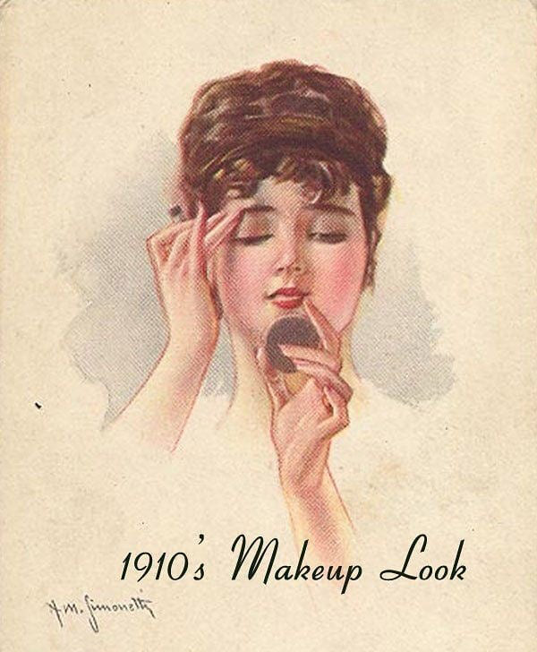 макияж в 1910
